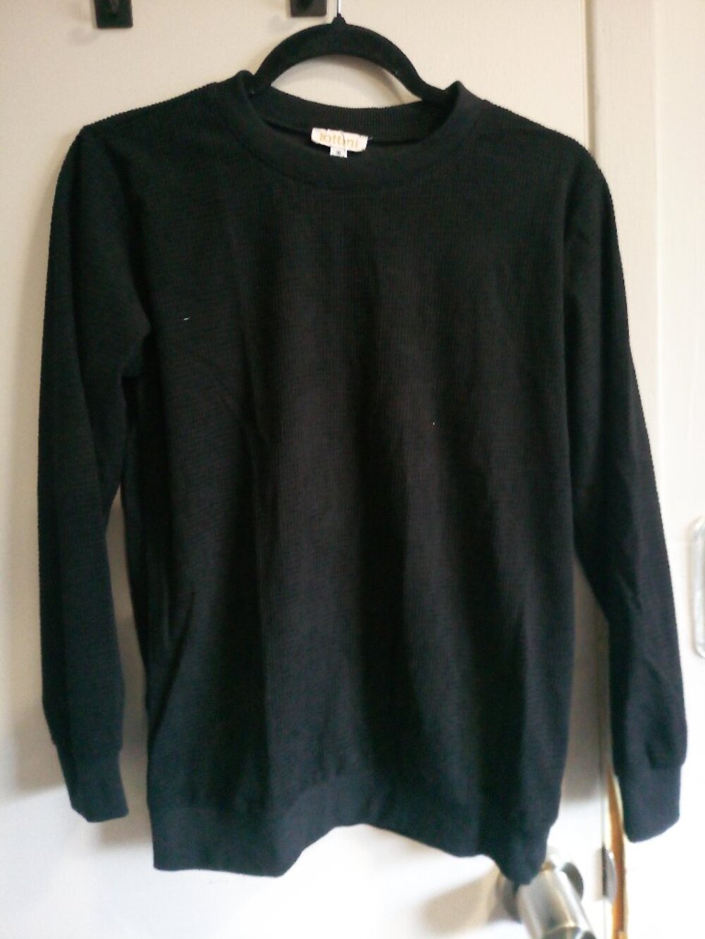 Waffle Corduroy Sweatshirt